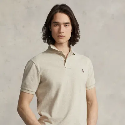 Polo Ralph Lauren The Iconic Mesh Polo Shirt In Grey