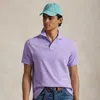 Polo Ralph Lauren The Iconic Mesh Polo Shirt In Light Lilac