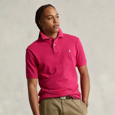 Polo Ralph Lauren The Iconic Mesh Polo Shirt In Pink