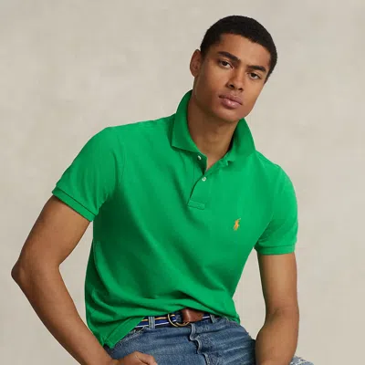 Polo Ralph Lauren The Iconic Mesh Polo Shirt In Green