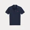 Polo Ralph Lauren Kids' The Iconic Mesh Polo Shirt In Refined Navy