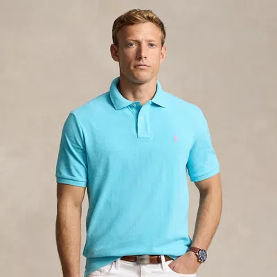 Polo Ralph Lauren The Iconic Mesh Polo Shirt In Blue