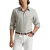 Polo Ralph Lauren The Iconic Oxford Button-down Shirt In Gray