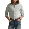 Polo Ralph Lauren The Iconic Oxford Button-down Shirt In Green
