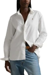 Polo Ralph Lauren The Iconic Relaxed Fit Oxford Button-up Shirt In White