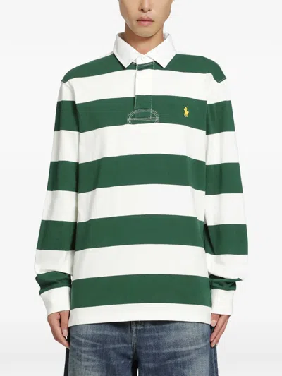 Polo Ralph Lauren The Iconic Rugby Shirt In Orange
