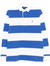 Polo Ralph Lauren The Iconic Rugby Shirt Polo Shirt In Blue