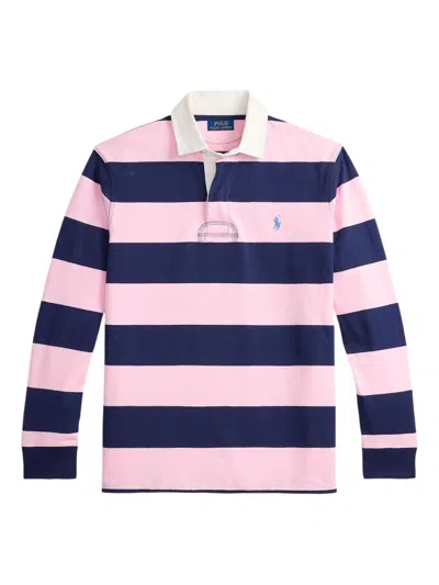 Polo Ralph Lauren The Iconic Rugby Style Polo In Pink
