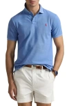Polo Ralph Lauren The Iconic Solid Blue Cotton Piqué Polo