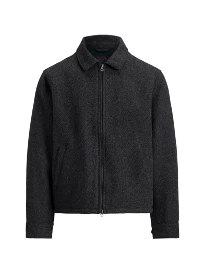 Polo Ralph Lauren The Langdon Tweed Jacket In Grey