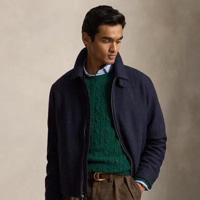 Polo Ralph Lauren The Langdon Tweed Jacket In Collection Navy