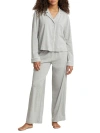 Polo Ralph Lauren The Madison Knit Pajama Set In Heather Grey