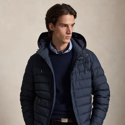 Polo Ralph Lauren The Mayhew Matte Down Jacket In Collection Navy In Blue