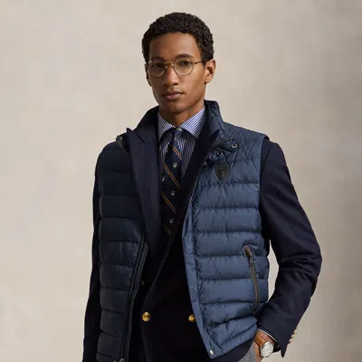 Polo Ralph Lauren The Mayhew Matte Down Vest In Collection Navy