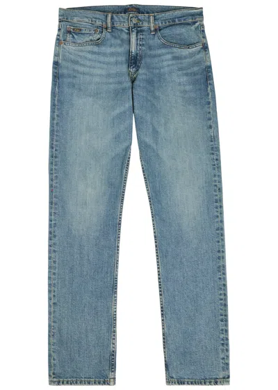 Polo Ralph Lauren The Parkside Active Tapered-leg Jeans In Blue