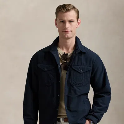 Polo Ralph Lauren The Pearson Shirt Jacket In Collection Navy