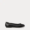 Polo Ralph Lauren Kids' The Pony Ballet Flat In Black