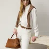 Polo Ralph Lauren The Ralph Calfskin Shoulder Bag In Rl Gold