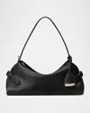 Polo Ralph Lauren The Ralph Calfskin Small Shoulder Bag In Black