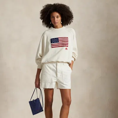 Polo Ralph Lauren The Ricky Short In Ecru