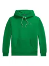 Polo Ralph Lauren The Rl Cotton-blend Fleece Hoodie Clothing In Green