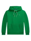Polo Ralph Lauren The Rl Cotton-blend Fleece Hoodie Clothing In Green
