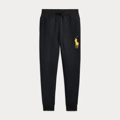 Polo Ralph Lauren The Rl Fleece Big Pony Jogger Pant In Black/gold
