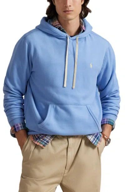 Polo Ralph Lauren The Rl Fleece Hoodie In Blue