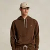 Polo Ralph Lauren Relaxed Fit Brown Sweatshirt With Embroidered Logo In Branch Brown