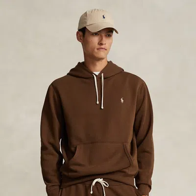 Polo Ralph Lauren The Rl Fleece Hoodie In Branch Brown