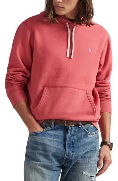 Polo Ralph Lauren The Rl Fleece Hoodie In Red