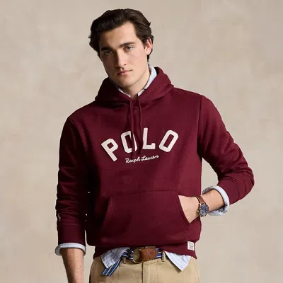 Polo Ralph Lauren The Rl Fleece Logo Hoodie In Red