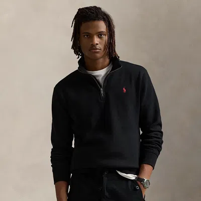Polo Ralph Lauren The Rl Fleece Mockneck Sweatshirt In Polo Black