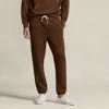 Polo Ralph Lauren Brown Jogger Pants In Cotton Blend In Brown