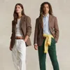 Polo Ralph Lauren The Rl67 Herringbone Jacket In Brown