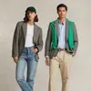 Polo Ralph Lauren The Rl67 Jacket In Gray