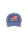 Shop Polo Ralph Lauren The Same Color Ventilation Hole Suture Sunshade Hat In Blue