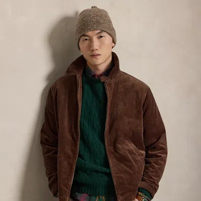 Polo Ralph Lauren The Wynton Corduroy Jacket In Pale Russet In Brown