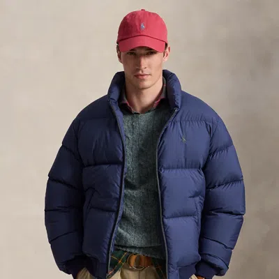 Polo Ralph Lauren The Wyoming Ripstop Down Jacket In Cruise Navy In Blue