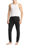 Polo Ralph Lauren Men's Premium Thermal Jogger Pajama Pants In Polo Black