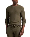 Polo Ralph Lauren Thermal Sleep Shirt In Green