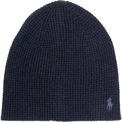 Polo Ralph Lauren Thermal Travel Beanie In Blue