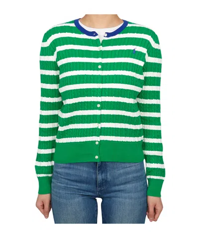 Polo Ralph Lauren Thick Cardigan In Green