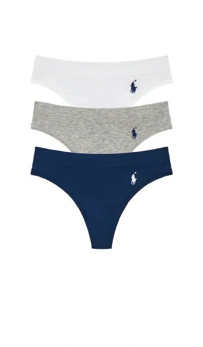 Polo Ralph Lauren Thong 3 Pack In Multi