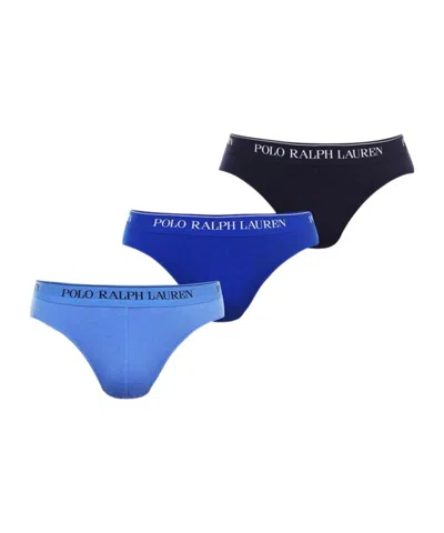 Polo Ralph Lauren Three Pack Logo Briefs In Multi