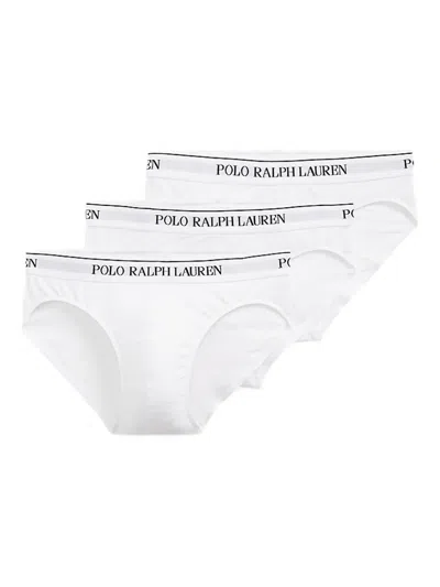 Polo Ralph Lauren Three-pack Logo-waistband Briefs