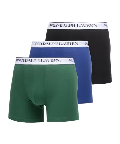 Polo Ralph Lauren Three-pack Of Boxer Briefs In Multi