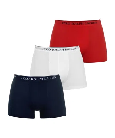 Polo Ralph Lauren Three-pack Of Logo Boxer Briefs In Multi
