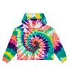 Polo Ralph Lauren Tie-dye Cotton Jersey Hoodie In Rainbow Tie Dye