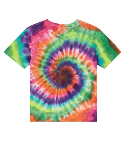 Polo Ralph Lauren Kids' Tee Tie Dye In Multicolour